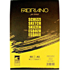 Fabriano Schizzi blok A5 90g 60l